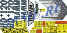 Стикеры для катка Hamm HD120+